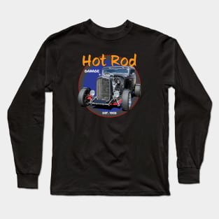 Hot Rod Garage Long Sleeve T-Shirt